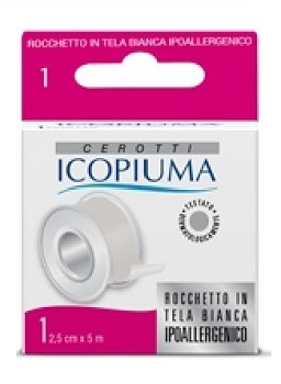 ICOPIUMA CEROTTO IN ROCCHETTO BIANCO 2,5X500 CM - Farmavicinoate