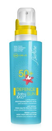 DEFENCE SUN BABY LATTE SOLARE 50+ SPRAY 125 ML - Farmavicinoate