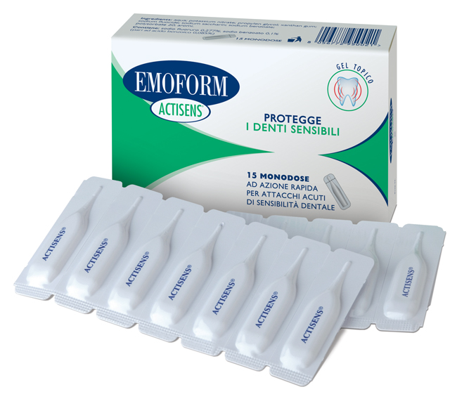 EMOFORM ACTISENS GEL 15 FIALE DA 2 ML - Farmavicinoate