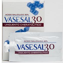 VASESAL 30 6 BUSTINE UNGUENTO CHERATOLITICO - Farmavicinoate