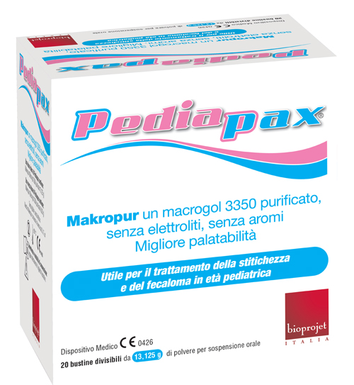 PEDIAPAX POLVERE 20 BUSTINE 13,125 G - Farmavicinoate