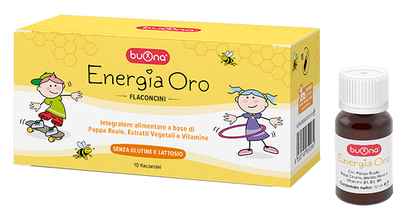BUONA ENERGIA ORO 10 FLACONCINI DA 10 ML - Farmavicinoate