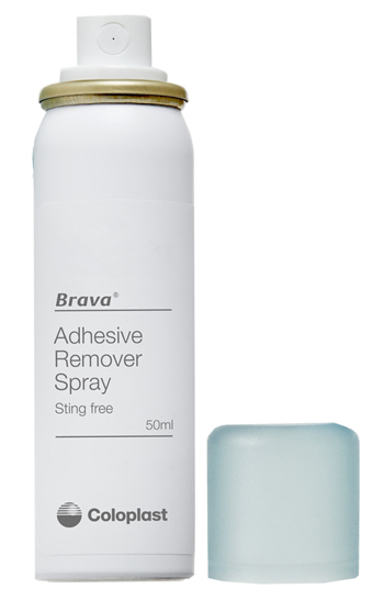 BRAVA SPRAY REMOVER PER DISTACCO DOLCE ADESIVI E DISPOSITIVI PER STOMIA 50 ML - Farmavicinoate
