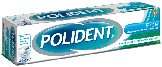 POLIDENT FREE ADESIVO PER PROTESI DENTARIA 40 G - Farmavicinoate