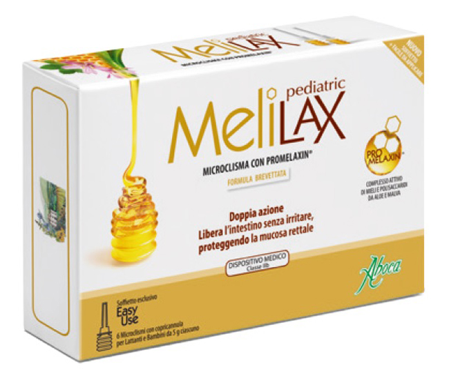 MELILAX PEDIATRIC MICROCLISMI 6 PEZZI 5 G - Farmavicinoate
