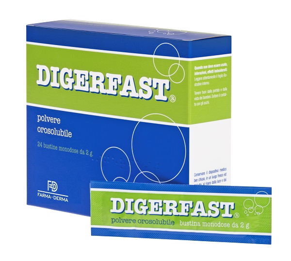 DIGERFAST POLVERE 24 BUSTINE MONODOSE 2 G - Farmavicinoate