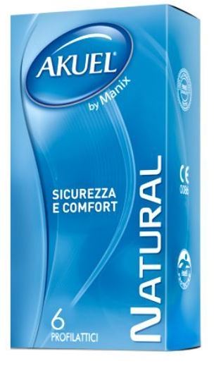 PROFILATTICO ANSELL AKUEL BY MANIX NATURAL B 6 PEZZI - Farmavicinoate