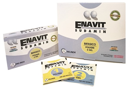 ENAVIT SUDAMIN BIFASICO 6 BUSTINE POLVERE + 6 BUSTINE GEL - Farmavicinoate