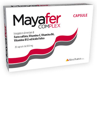 MAYAFER COMPLEX 20 CAPSULE BLISTER 10 G - Farmavicinoate