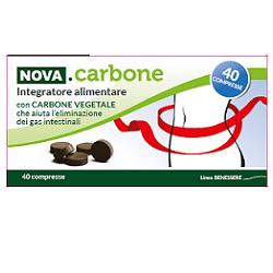 NOVA CARBONE VEGETALE 40 COMPRESSE - Farmavicinoate