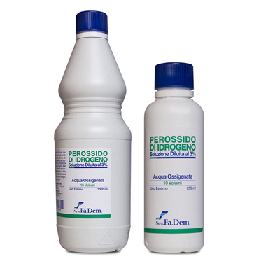 ACQUA OSSIGENATA 10VOL 1000 ML - Farmavicinoate