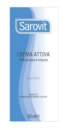 SAROVIT CREMA PELLI GRASSE/IMPURE 30 ML - Farmavicinoate