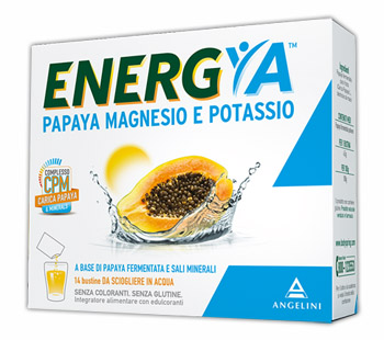 ENERGYA PAPAYA MAGNESIO POTASSIO 14 BUSTINE - Farmavicinoate