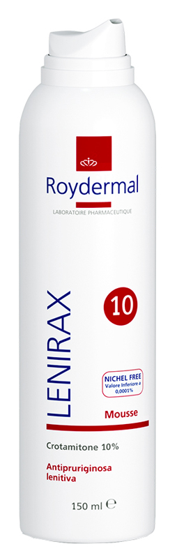 LENIRAX 10 MOUSSE DERMATOLOGICA CROTAMITONE 10% 150 ML - Farmavicinoate