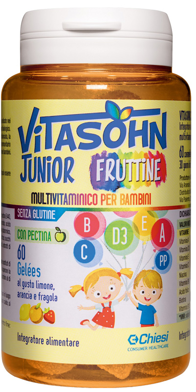 VITASOHN JUNIOR FRUTTINE 60 CARAMELLE - Farmavicinoate