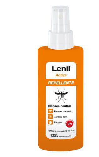 LENIL ACTIVE SPRAY SOLUZIONE ANTIZANZARA IN FLACONE + POMPA SPRAY 100 ML - Farmavicinoate