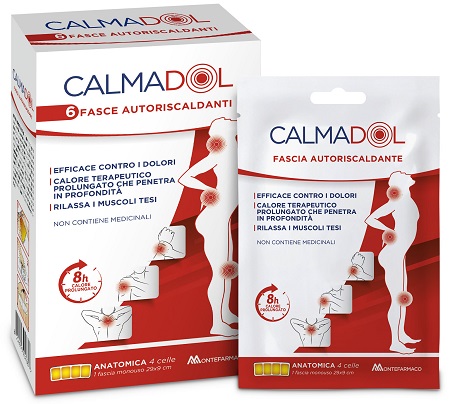 CALMADOL FASCIA RISCALDANTE PACK 6 PEZZI - Farmavicinoate