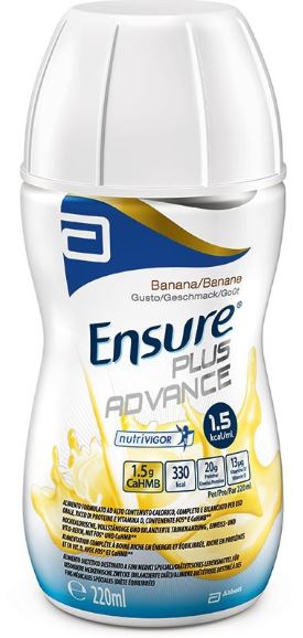 ENSURE PLUS ADVANCE BANANA 4 BOTTIGLIE DA 220 ML - Farmavicinoate