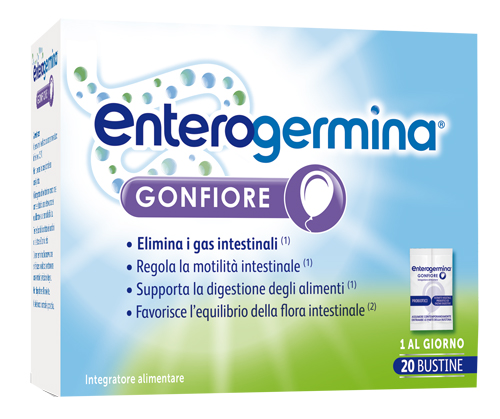 ENTEROGERMINA GONFIORE 20 BUSTINE BIPARTITE - Farmavicinoate