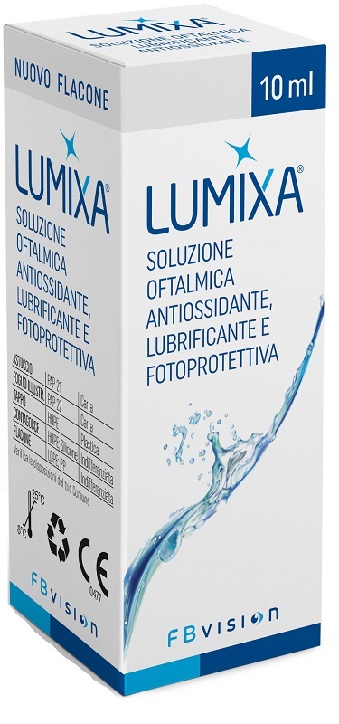 LUMIXA SOLUZIONE OFTALMICA LUBRIFICANTE ANTIOSSIDANTE 10 ML - Farmavicinoate