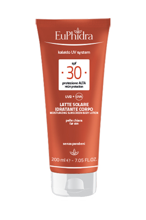 EUPHIDRA KALEIDO UV SYSTEM LATTE SOLARE CORPO 30 - Farmavicinoate