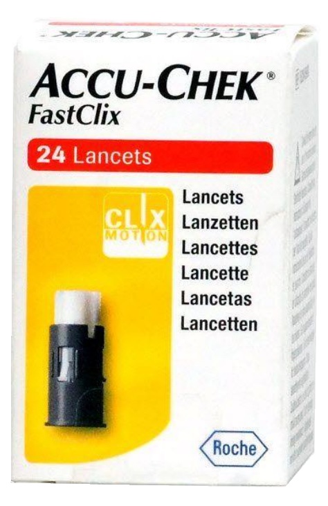 LANCETTE PUNGIDITO ACCU-CHEK FASTCLIX 24 PEZZI - Farmavicinoate