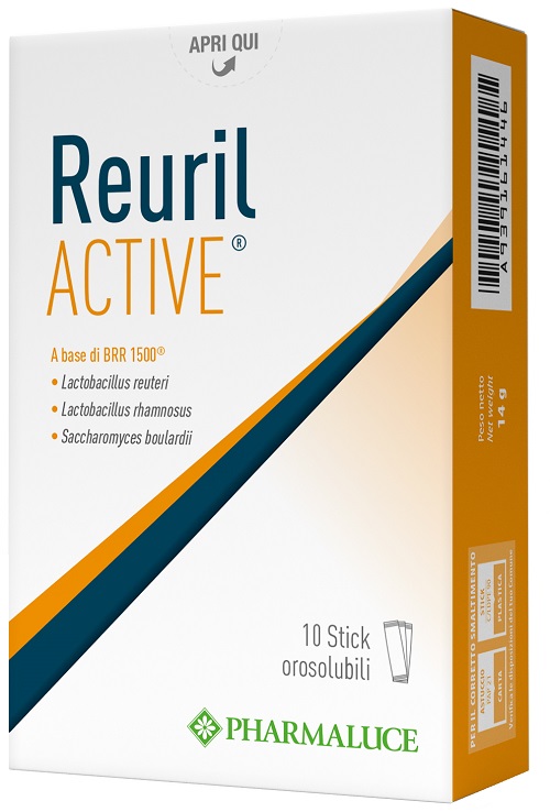 REURIL ACTIVE 10 STICK - Farmavicinoate