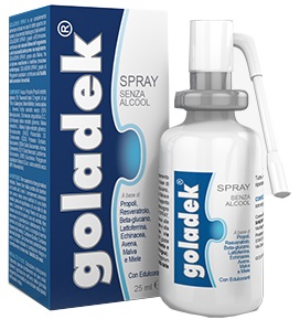 GOLADEK SPRAY NO ALCOOL 25 ML - Farmavicinoate