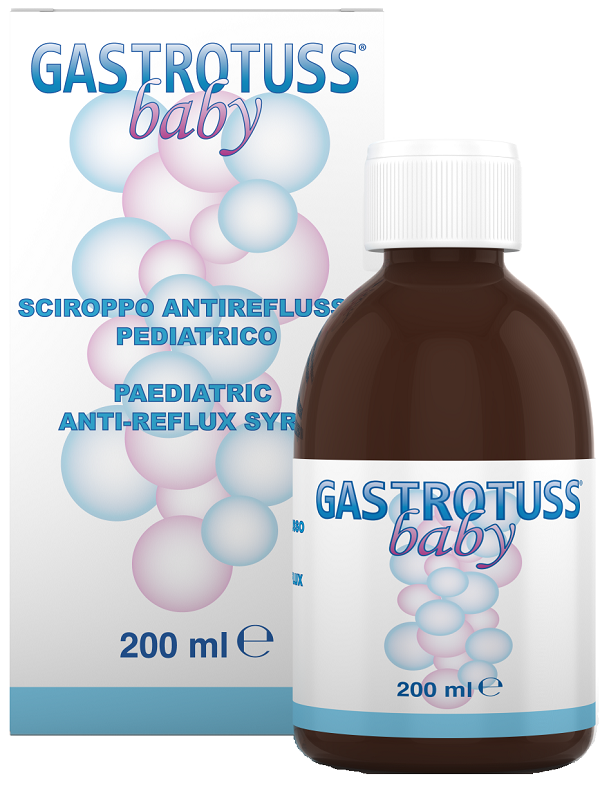 BABY SCIROPPO ANTIREFLUSSO GASTROTUSS 200 ML - Farmavicinoate