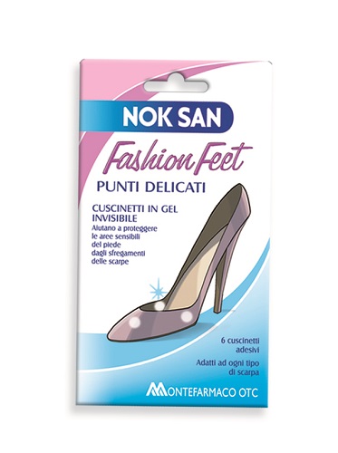 NOK SAN FASHION FEET PUNTI DELICATI 6 PEZZI - Farmavicinoate