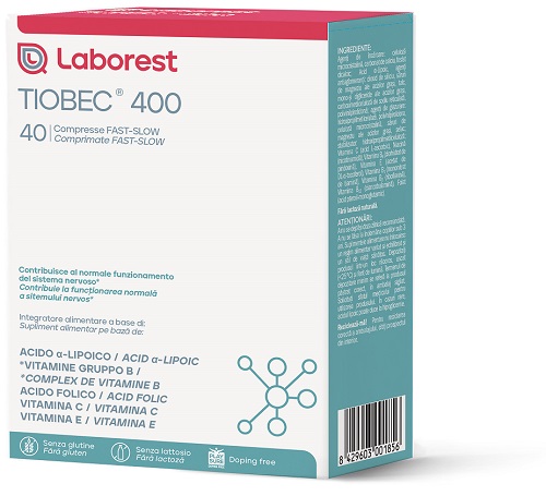 TIOBEC 400 40 COMPRESSE FAST-SLOW DA 1,28 G - Farmavicinoate