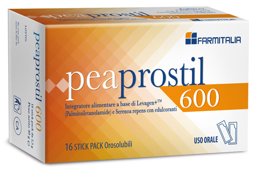PEAPROSTIL 600 16 STICK PACK OROSOLUBILI - Farmavicinoate