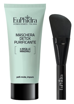 EUPHIDRA MASCH DETOX PURIFICANTE CON PENNELLO - Farmavicinoate