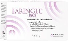 FARINGEL PLUS 20 STICK PACK 7 ML - Farmavicinoate