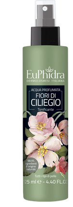 EUPHIDRA ACQUA PROFUMATA CILIEGIO IN FLACONE CON ETICHETTA POMPA SPRAY - Farmavicinoate