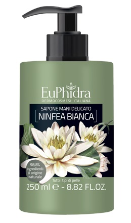 EUPHIDRA SAPONE LIQUIDO MANI NINFEA IN FLACONE CON ETICHETTA DISPENSER - Farmavicinoate