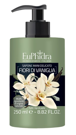 EUPHIDRA SAPONE LIQUIDO MANI VANIGLIA IN FLACONE CON ETICHETTA DISPENSER - Farmavicinoate