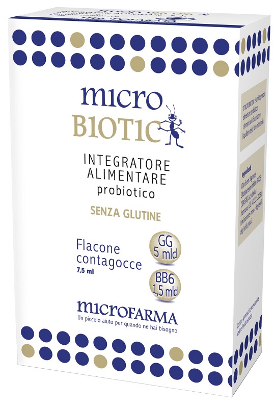 MICROBIOTIC GOCCE 7,5 ML - Farmavicinoate