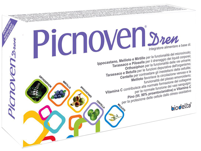 PICNOVEN DREN 50 COMPRESSE 31 G - Farmavicinoate
