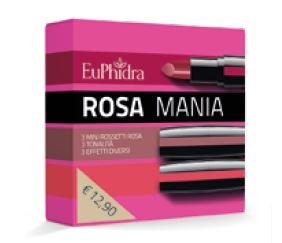 EUPHIDRA ROSA MANIA 3 MINI ROSSETTI TONO ROSA - Farmavicinoate