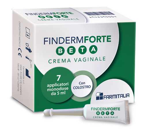 FINDERM FORTE BETA CREMA VAGINALE 7 APPLICATORI MONOUSO 5 G - Farmavicinoate