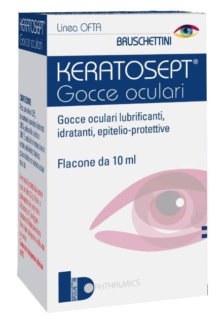GOCCE OCULARI KERATOSEPT 10 ML - Farmavicinoate