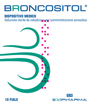 BRONCOSITOL SOLUZIONE STERILE DA NEBULIZZARE PER SOMMINISTRAZIONE AEROSOLICA 10 FIALE 3 ML - Farmavicinoate