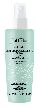 EUPHIDRA ANTICELLULITE OLIO SNELLENTE 145 ML - Farmavicinoate