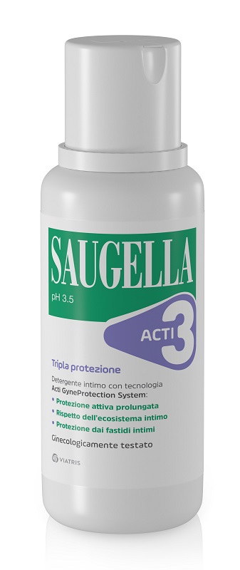 SAUGELLA ACTI3 DETERGENTE INTIMO 250 ML - Farmavicinoate