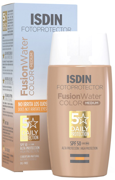 FOTOPROTECTOR FUSION WATER COLOR MEDIUM 50 ML - Farmavicinoate
