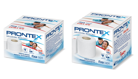 BENDA IN COTONE PRONTEX FIXA TAPE M 10 X 3,8 CM BIANCO - Farmavicinoate