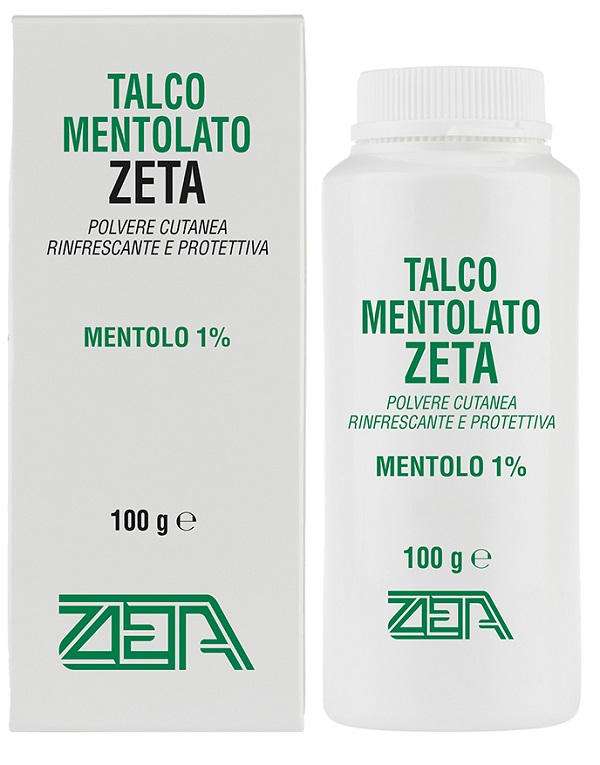 TALCO MENTOLATO ZETA 100 G - Farmavicinoate