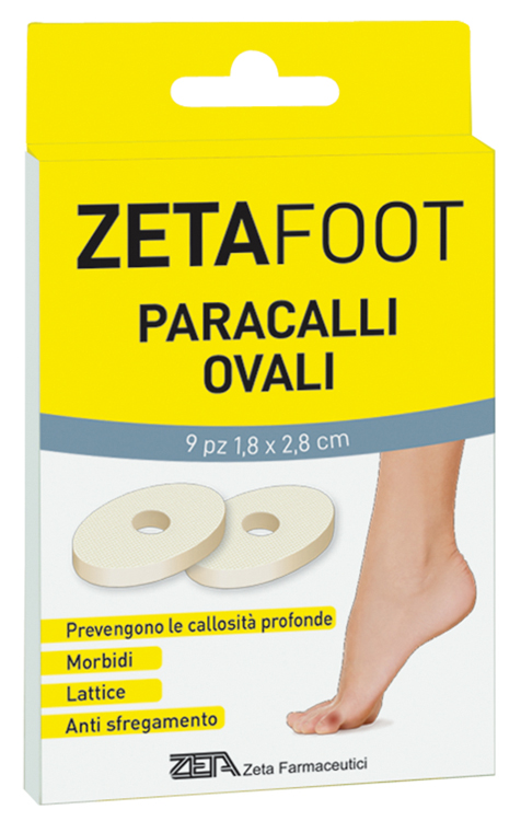 ZETAFOOT PARACALLO OVALE LATTICE 9 PEZZI - Farmavicinoate