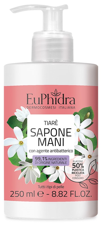 EUPHIDRA SAPONE LIQUIDO TIARE' 250 ML - Farmavicinoate